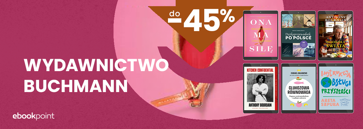 Grafika promocji - Wydawnictwo BUCHMANN do -45%
